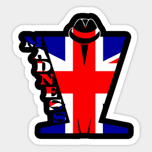 Flag Music Band Sticker